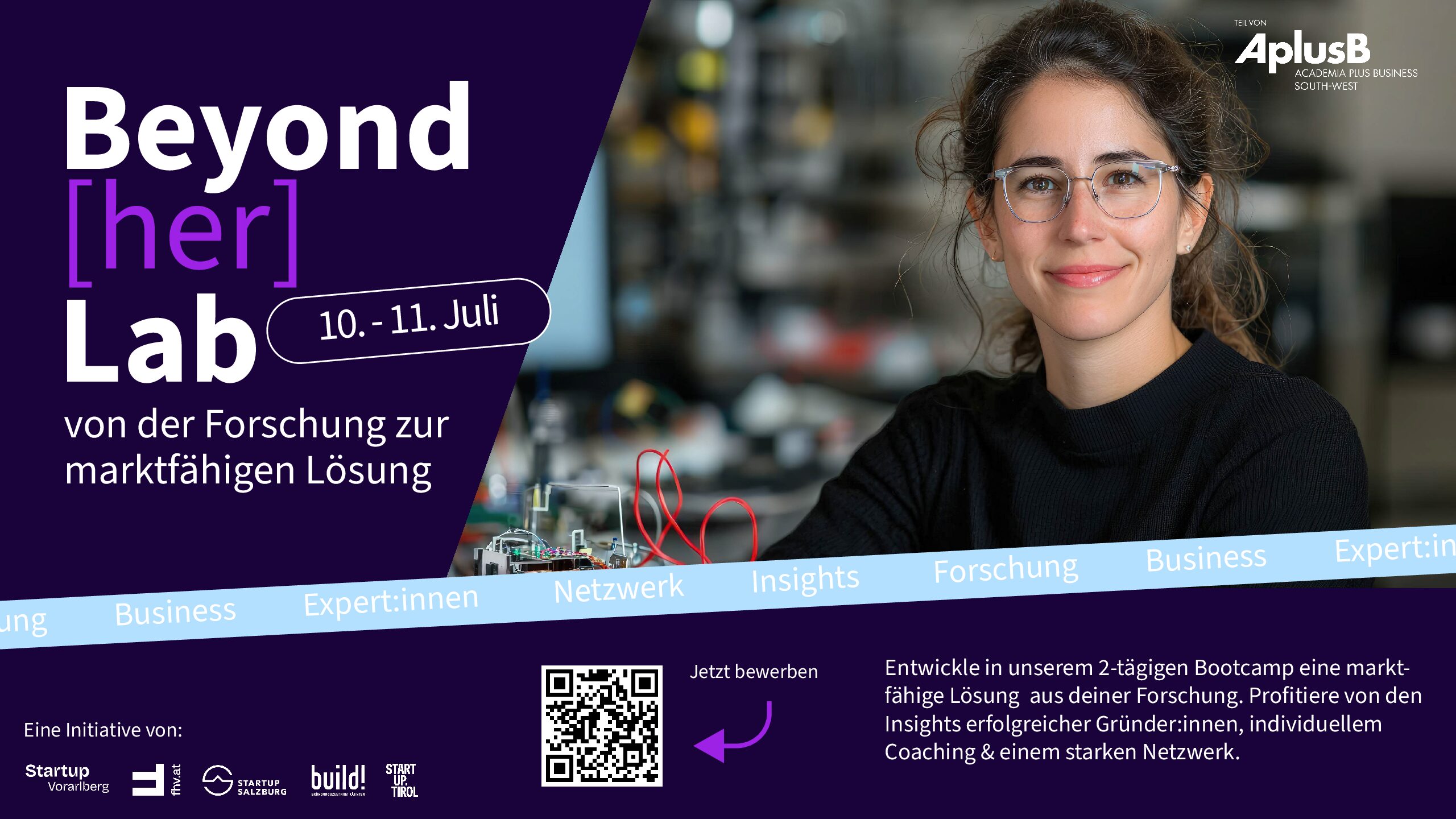 Beyond her lab